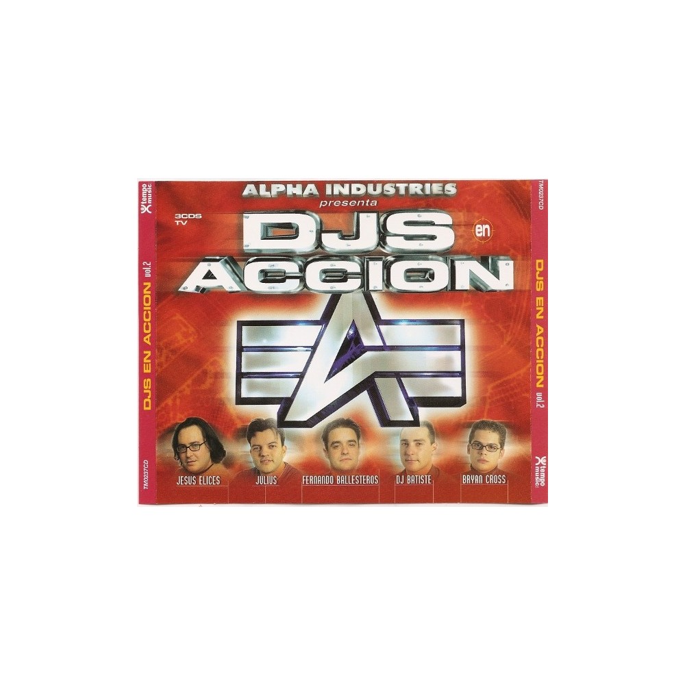 DJ's En Acción Vol. 2 (TRIPLE CD)