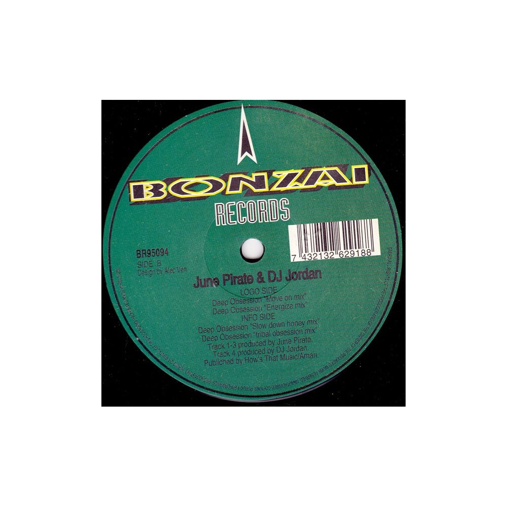  June Pirate & DJ Jordan ‎– Deep Obsession 