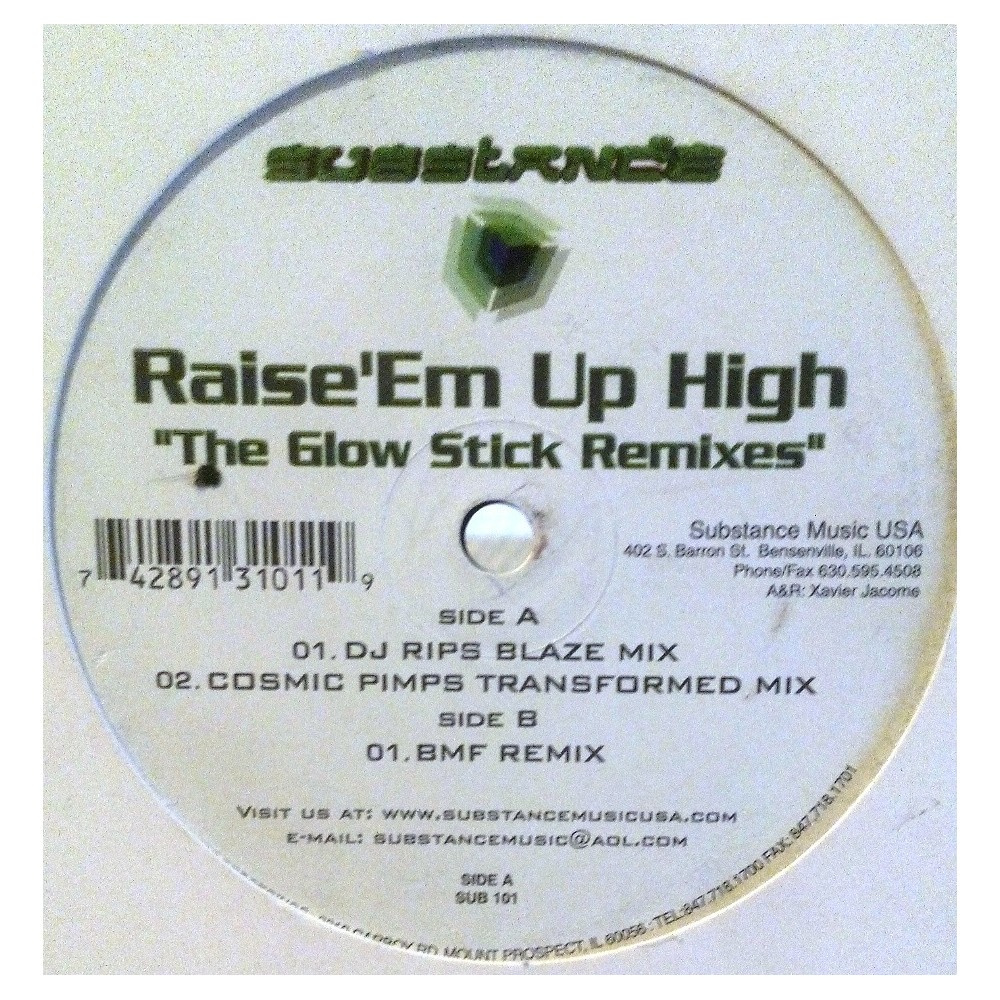 Josh Collins ‎– Raise Your Glow Stix