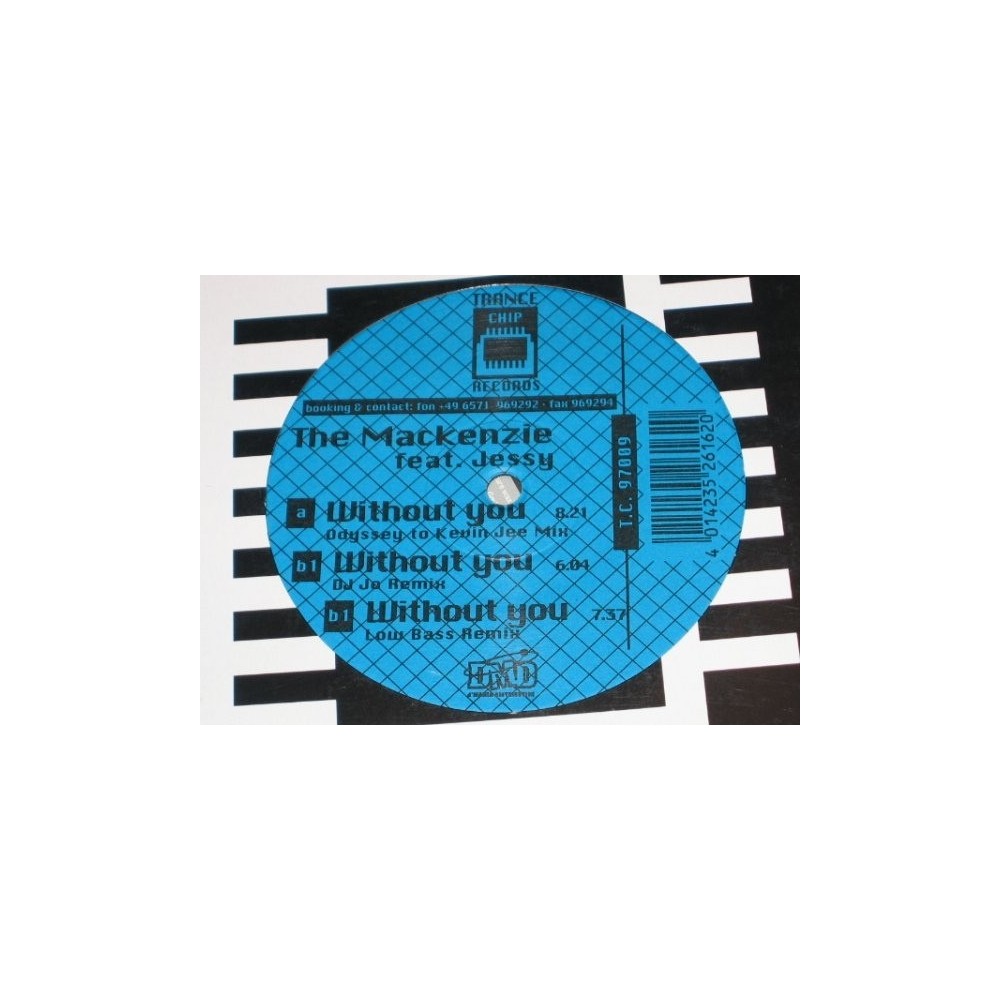The Mackenzie – Without You (Arpegia) (2 MANO,DISCO ORIGINAL BELGA A 1 CARA,JOYAAAA¡¡¡)