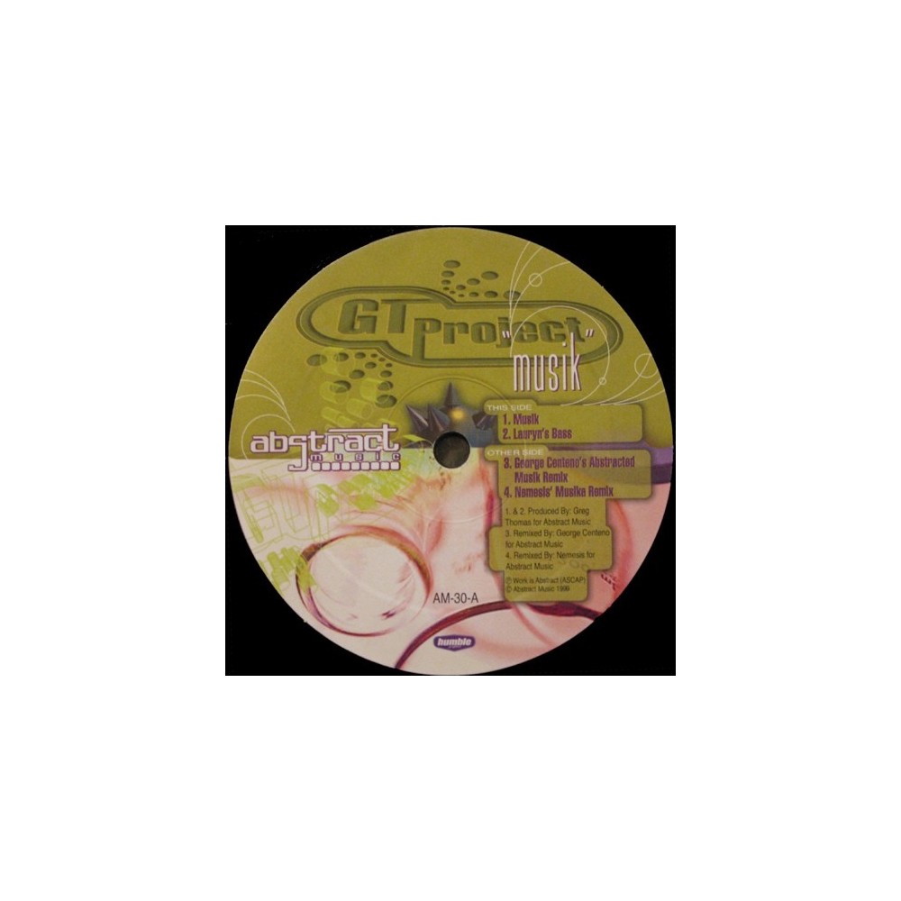 GT Project ‎– Musik 