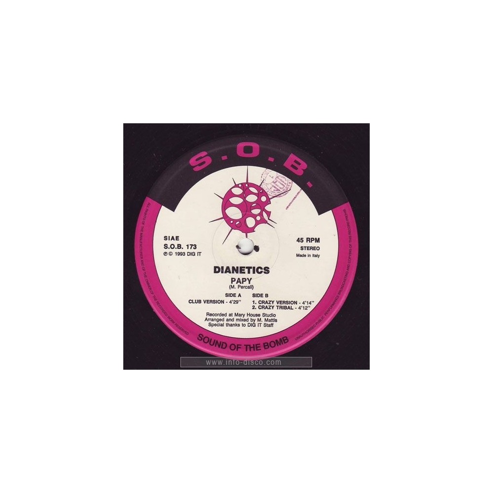 Dianetics ‎– Papy