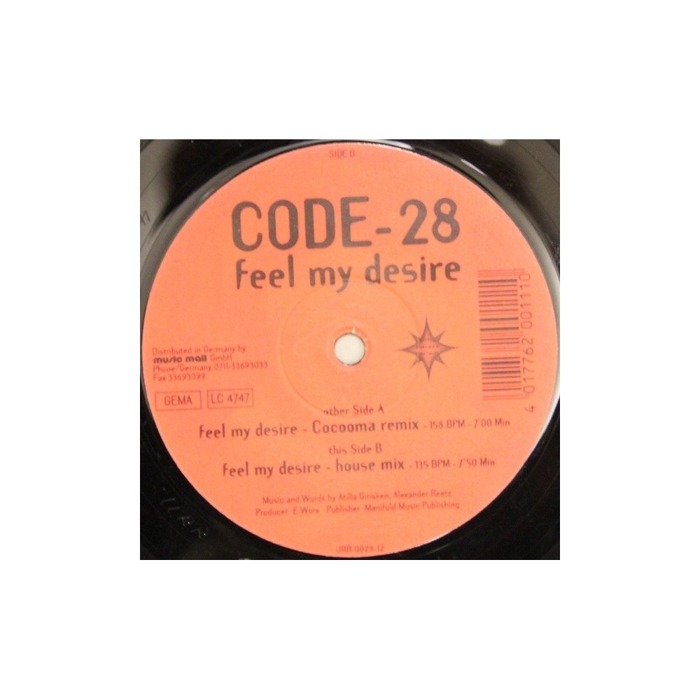 Code-28 ‎– Feel My Desire 