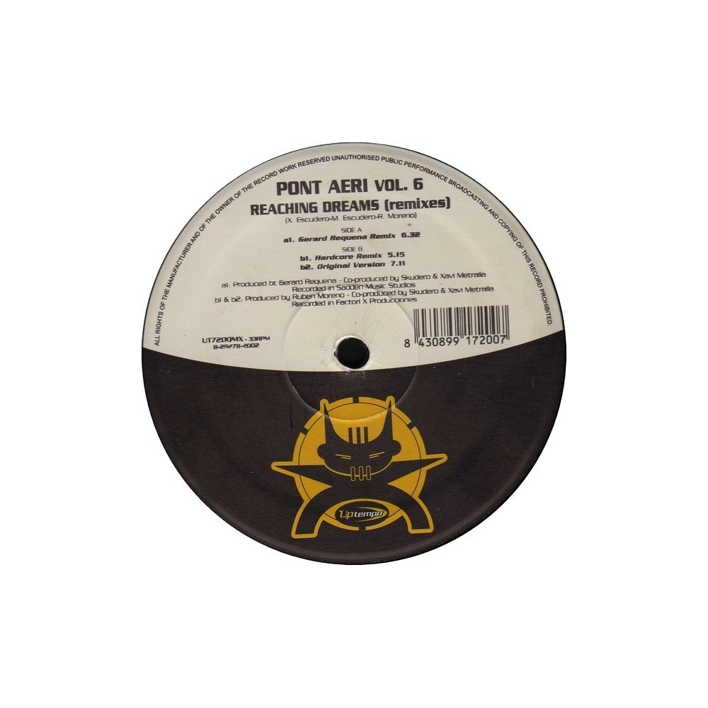 Pont Aeri - Vol. 6 - Reaching Dreams (TEMAZO MAKINA¡¡)