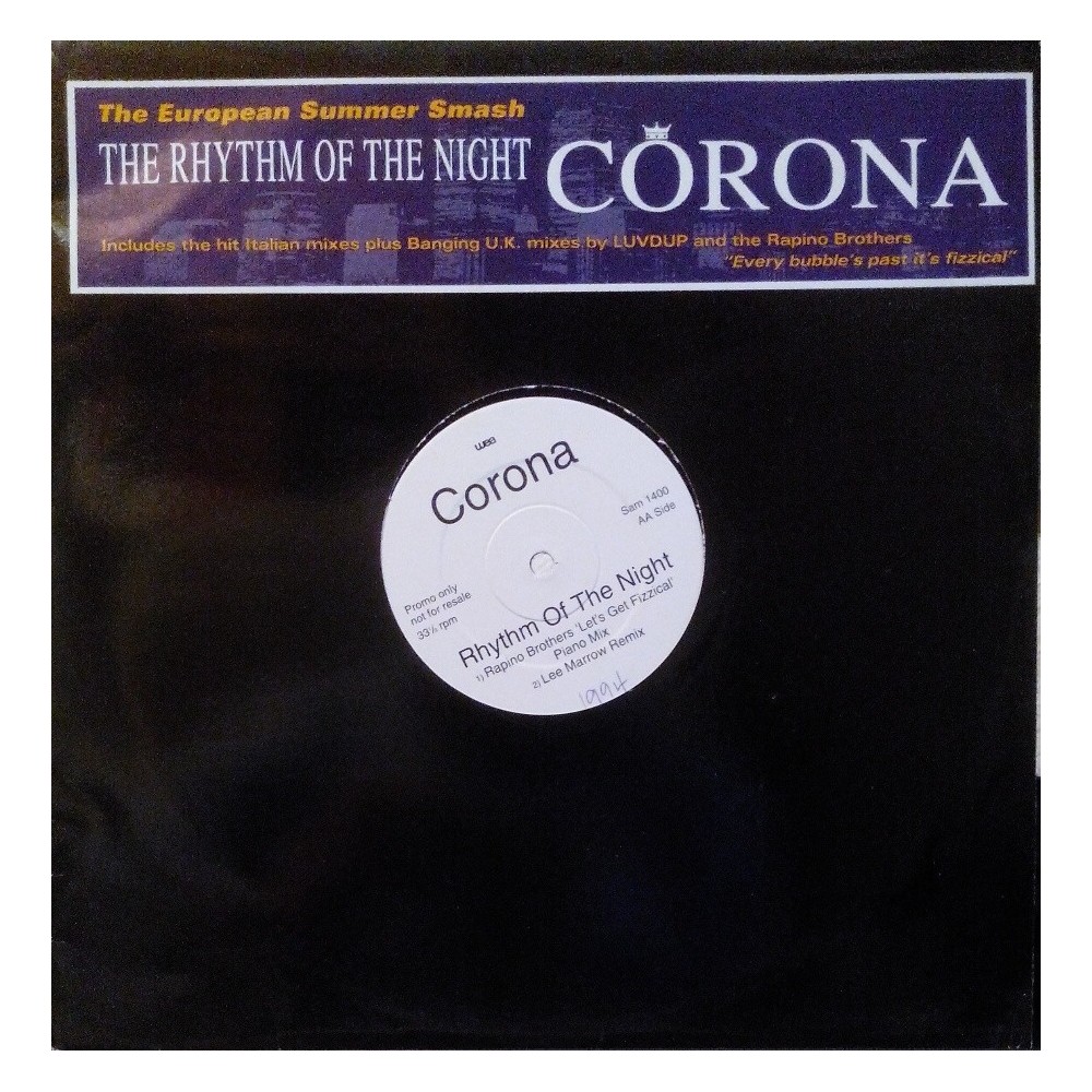  Corona ‎– The Rhythm Of The Night (WEA)