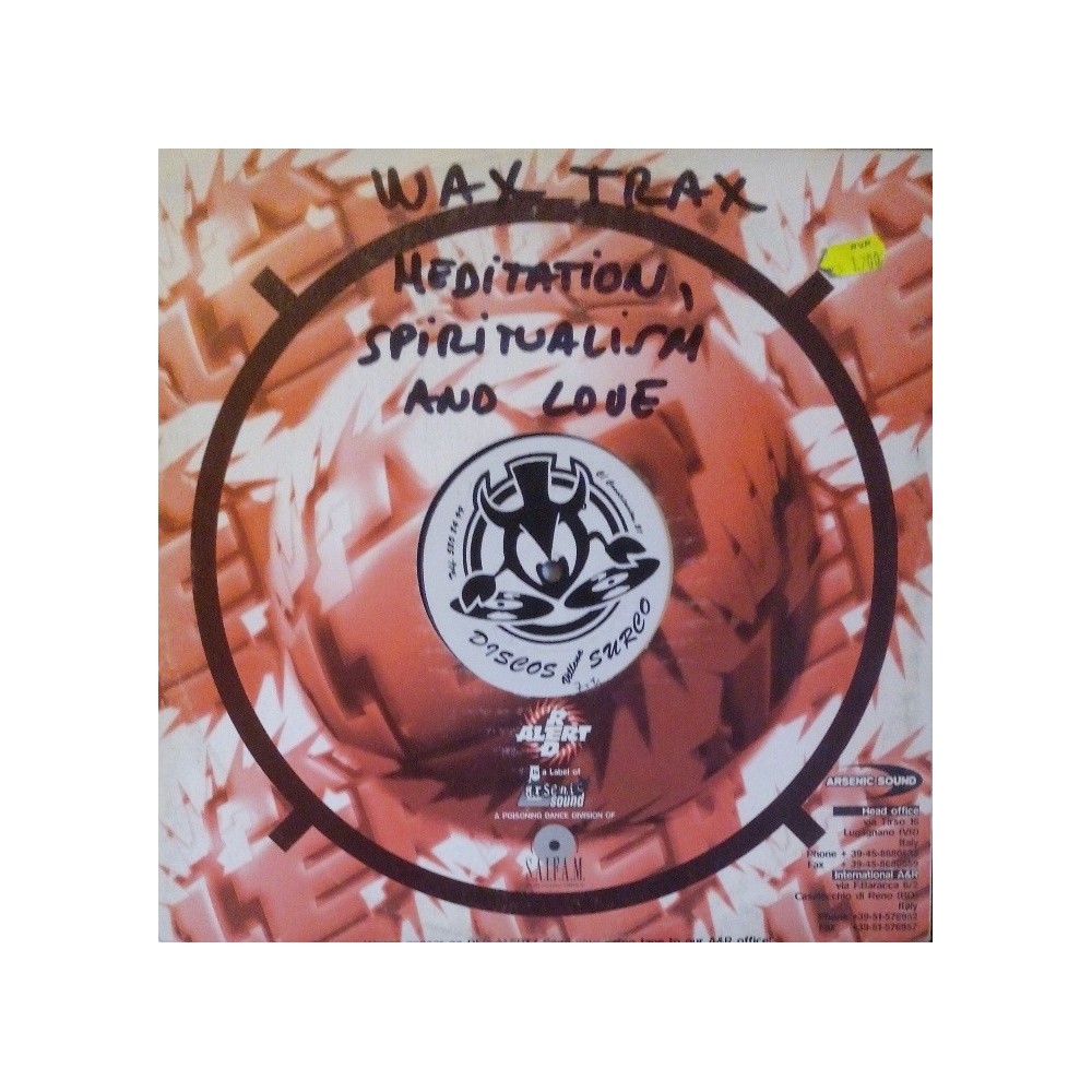 Wax Trax ‎– Meditation, Spiritualism & Love 