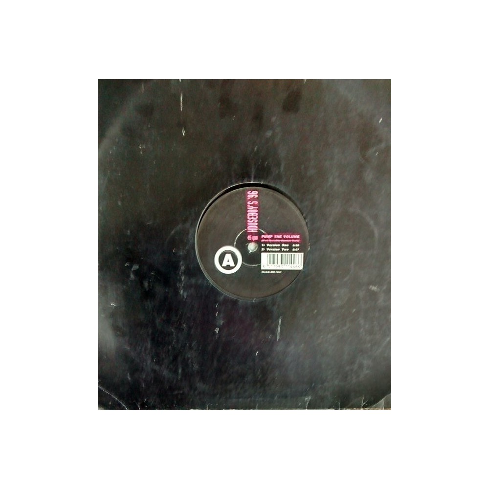 Houseboy's '96 ‎– Pump Up The Volume 