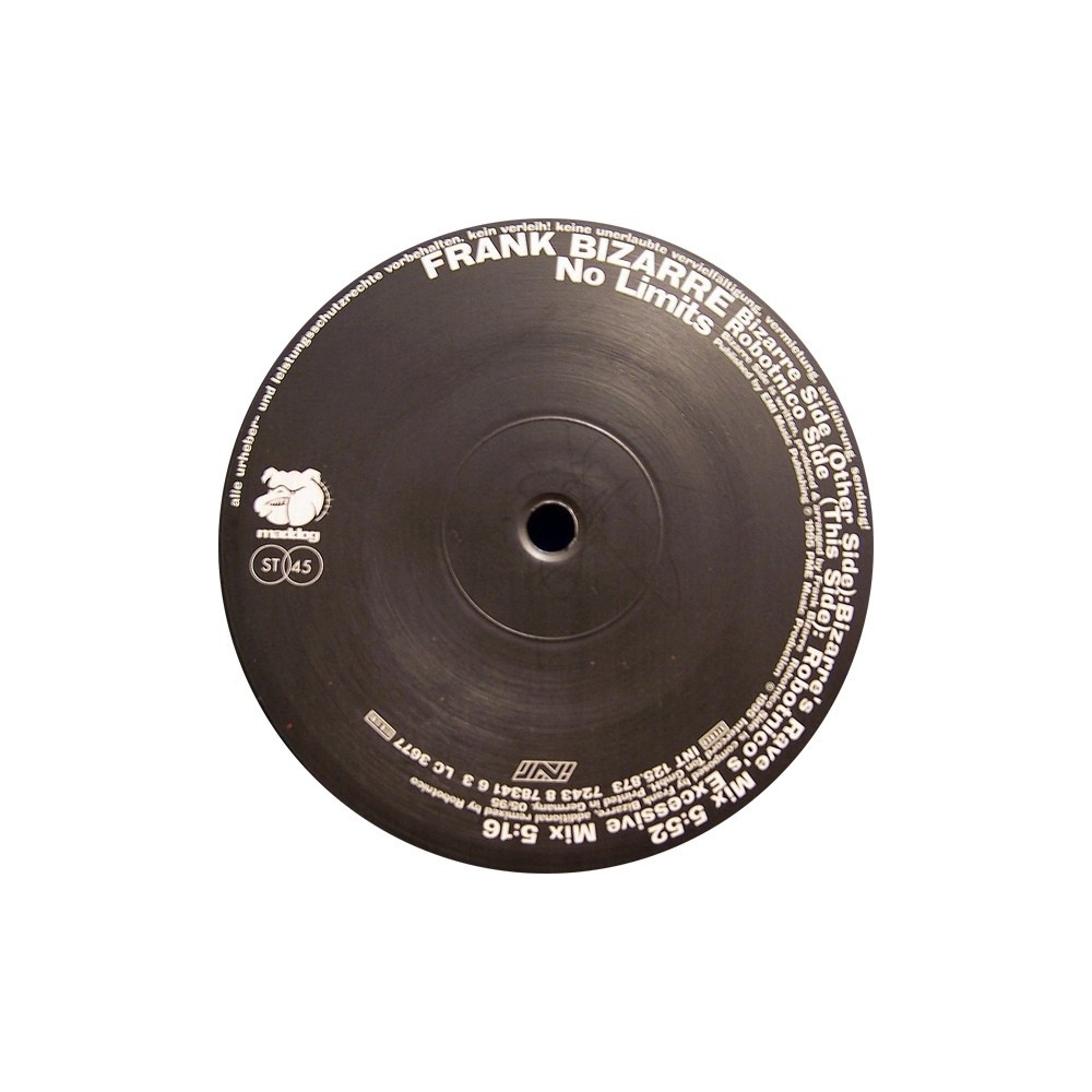 Frank Bizarre ‎– No Limits 