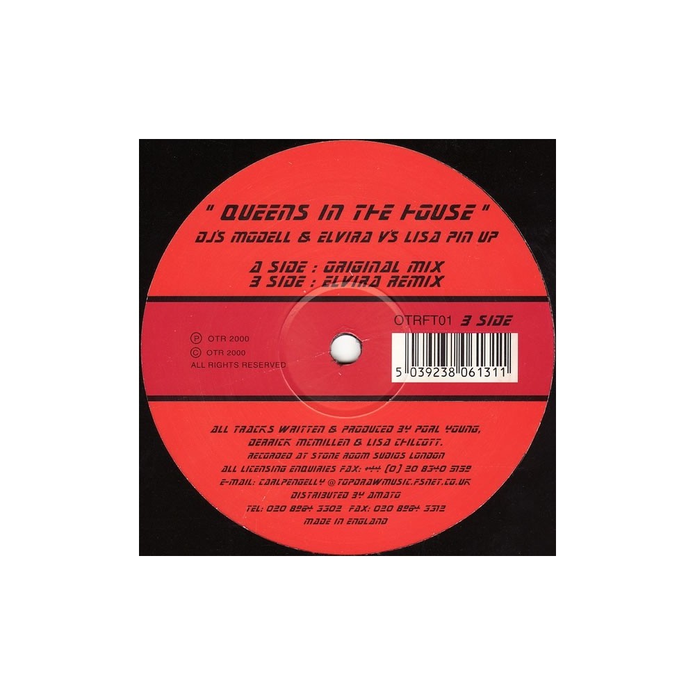 DJ Modelle & DJ Elvira vs. Lisa Pin-Up ‎– Queens In The House