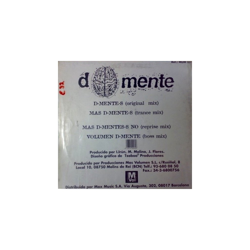 D-Mente ‎– D-Mente