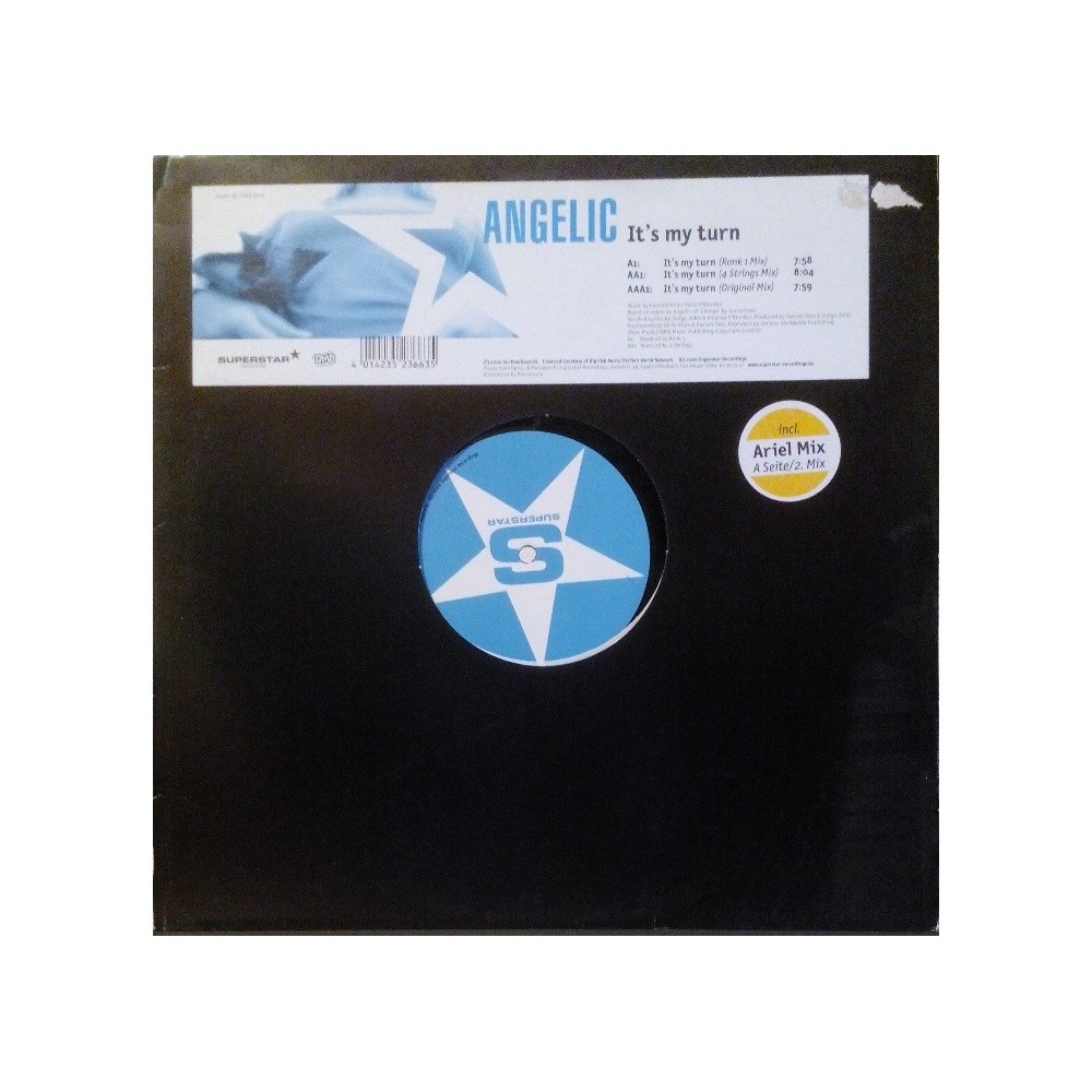 Angelic ‎– It's My Turn (SUPERSTAR RECORDINGS)