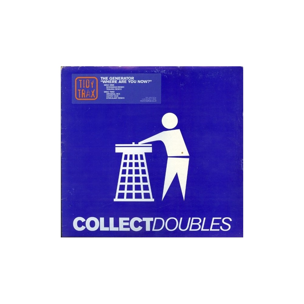 The Generator ‎– Where Are You Now (Disco Doble Tidy Trax)