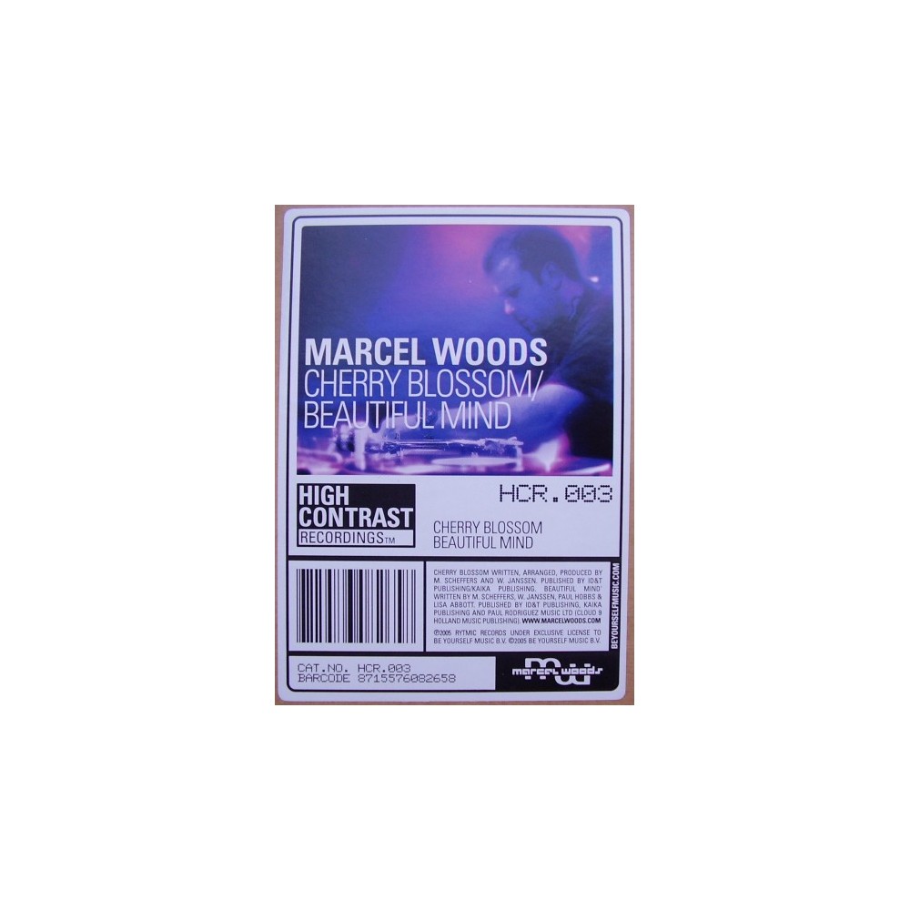 Marcel Woods - Cherry Blossom / Beautiful Mind(SIN PALABRAS¡¡)