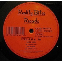Recall III ‎– I Feel It / Uplifter 