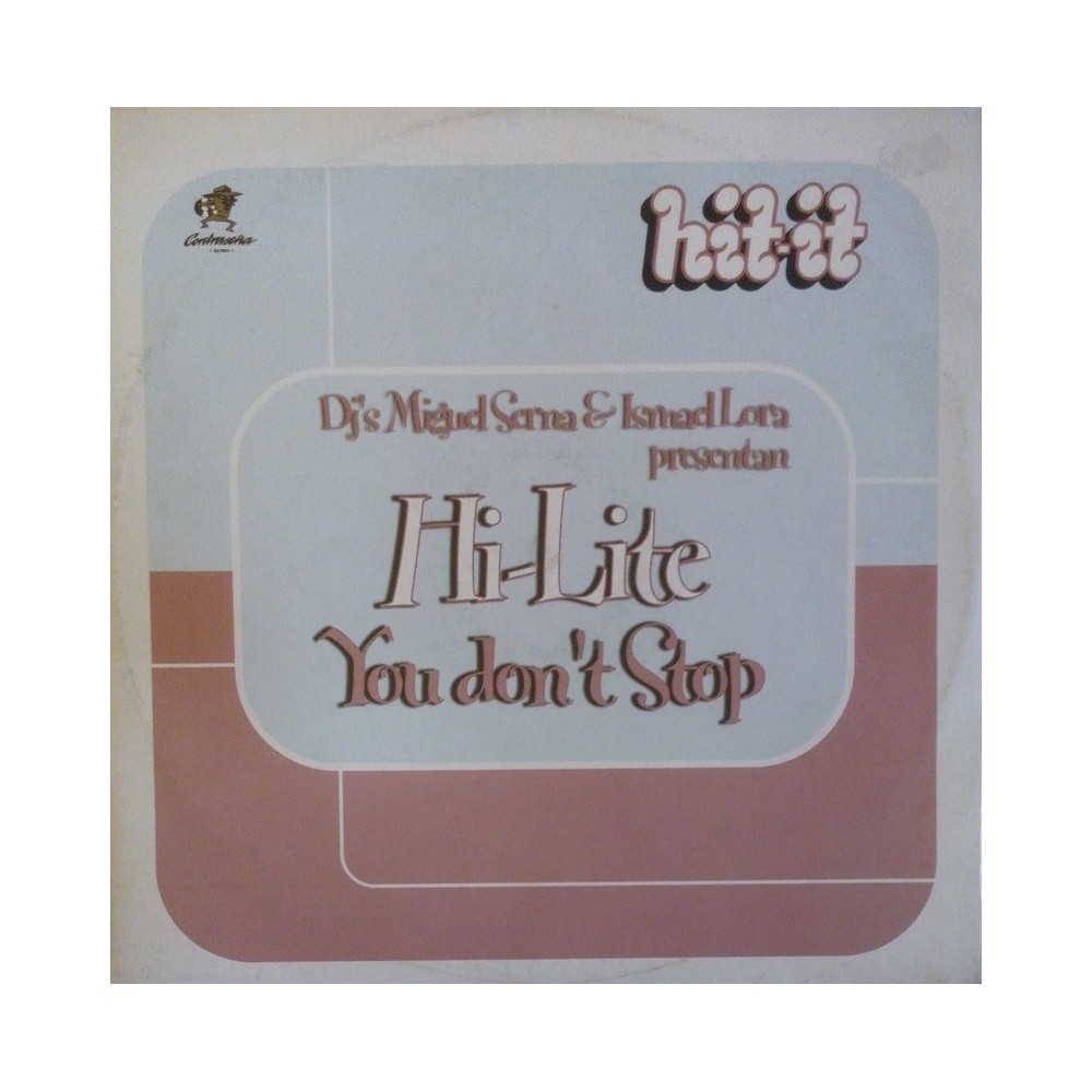 Hi-Lite - You Don't Stop (VIRTUAL RECORDS)