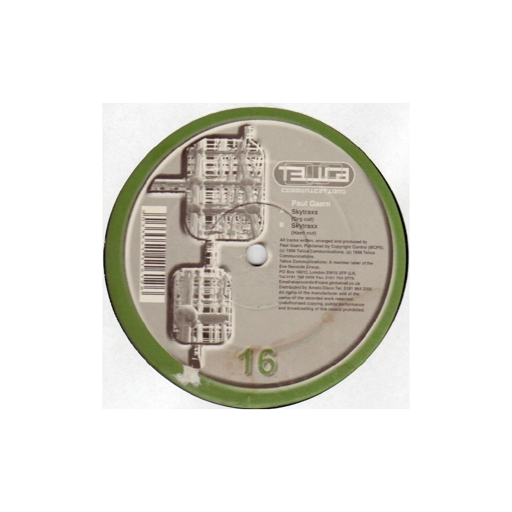  Paul Gaarn ‎– Skytraxx 