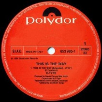 E-Type ‎– This Is The Way (IMPORTACIÓN)