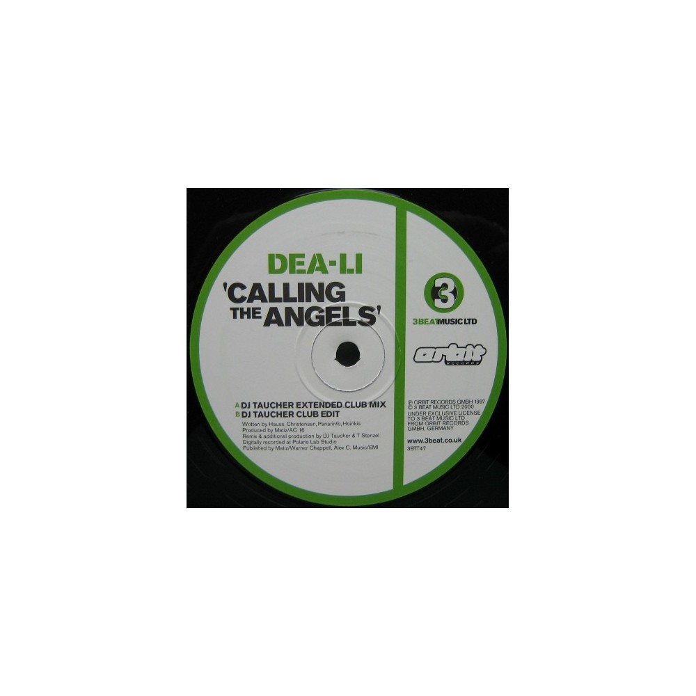 Dea-Li ‎– Calling The Angels (The DJ Taucher Remixes)