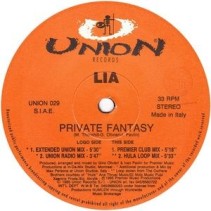 Lia ‎– Private Fantasy 