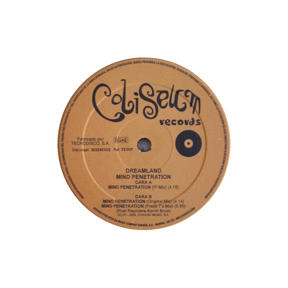 Dreamland - Mind Penetration(SELLO COLISEUM,REMIX + ORIGINAL¡)