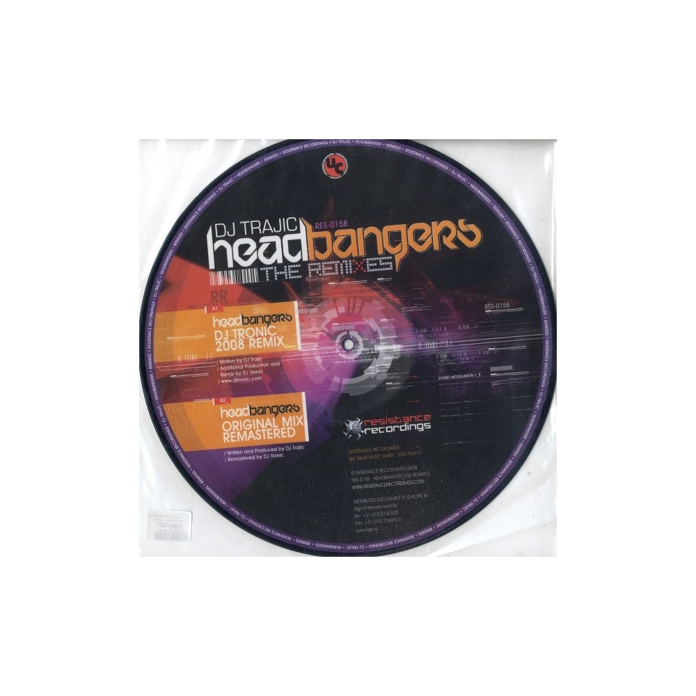 DJ Trajic ‎– Headbangers (The Remixes) 