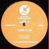Hypasonic vs. Mikey B ‎– Turn It Up 
