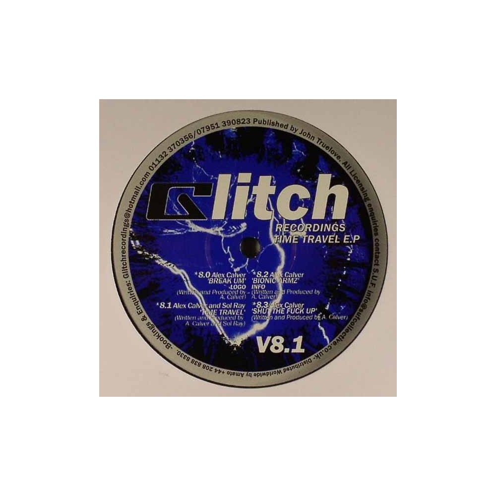 Alex Calver And Sol Ray ‎– Time Travel EP