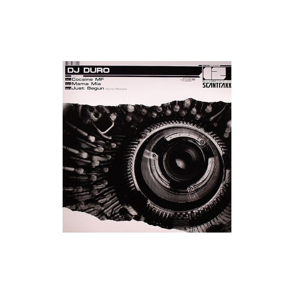 DJ Duro ‎– Cocaine MF / Mama Mia / Just Begun (Duro'z Remake) 