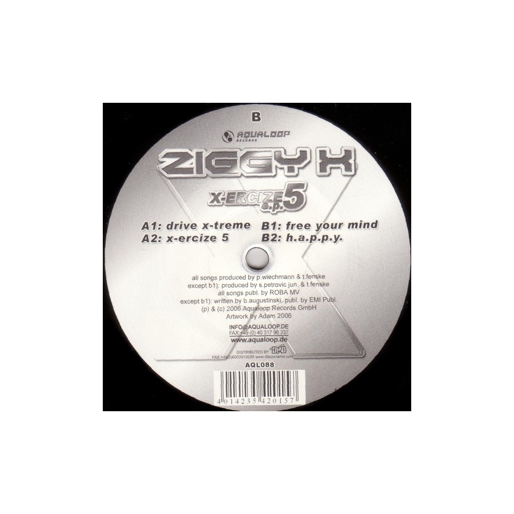 Ziggy X - X-Ercize 5 E.P.(EO CON 4 BUENAS MELODIAS)