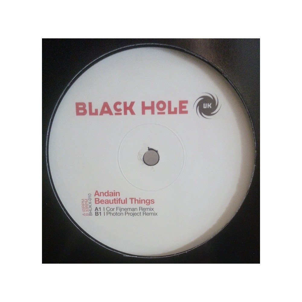 Andain ‎– Beautiful Things (BLACK HOLE UK.)