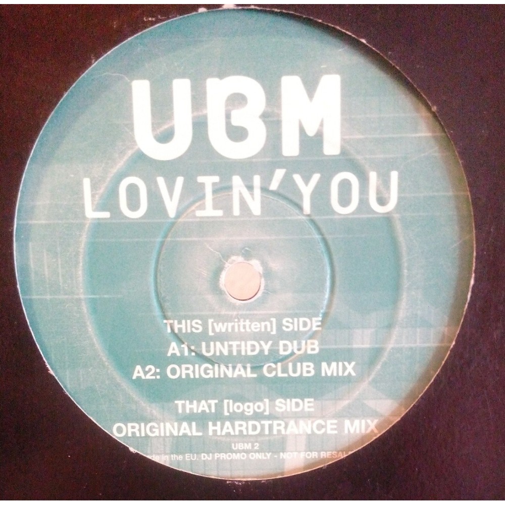 UBM ‎– Lovin You (BMG UK)