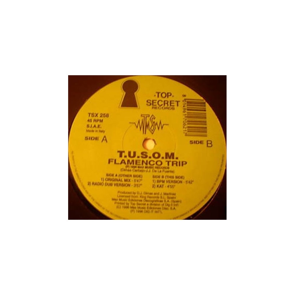 TUSOM ‎– Flamenco Trip (TOPSECRET RECORDINGS)