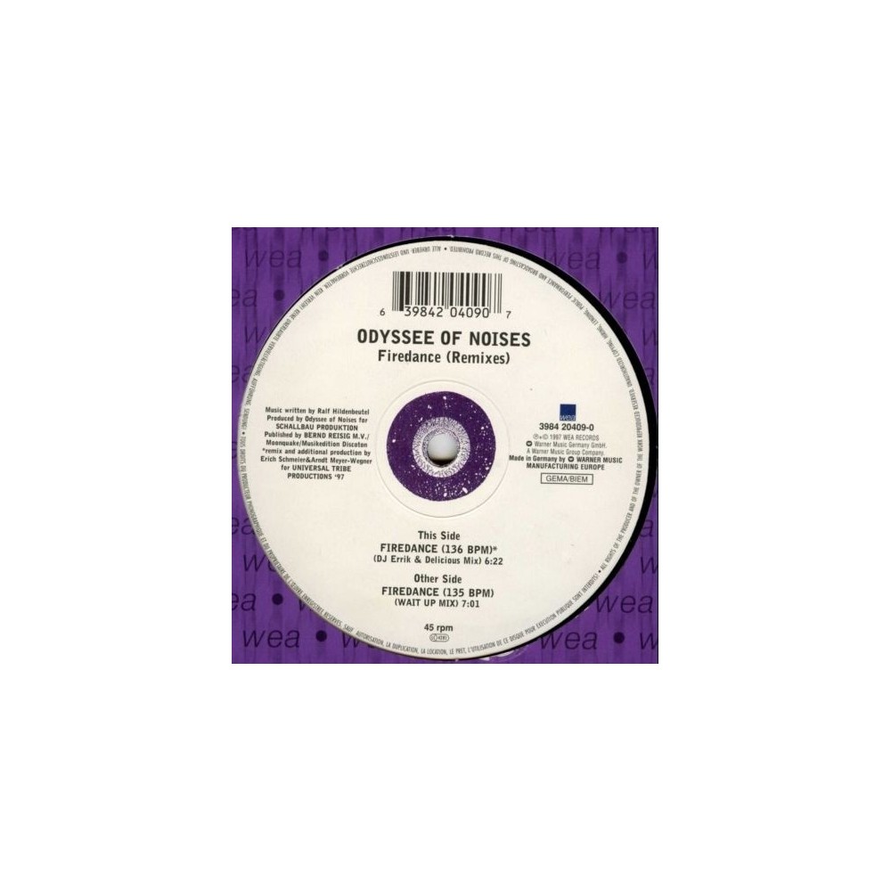 Odyssee Of Noises ‎– Firedance