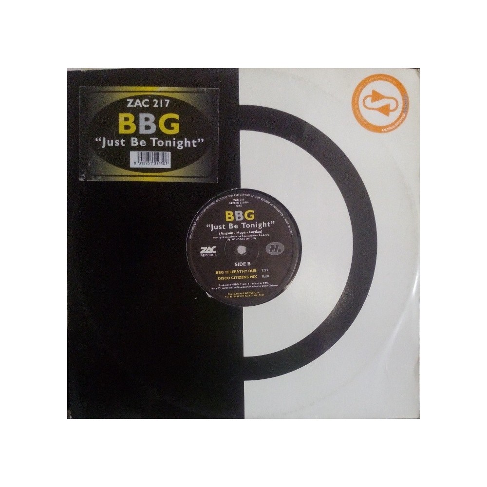 BBG ‎– Just Be Tonight 