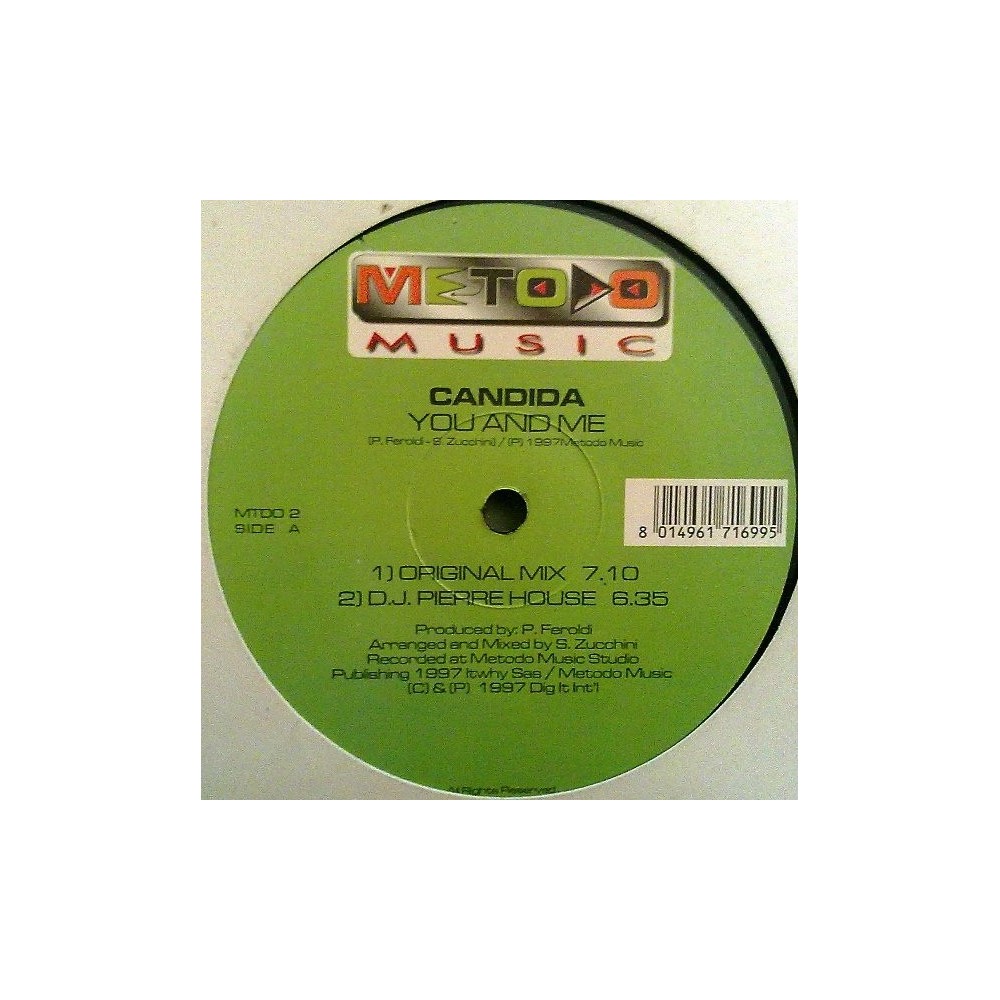 Candida ‎– You And Me