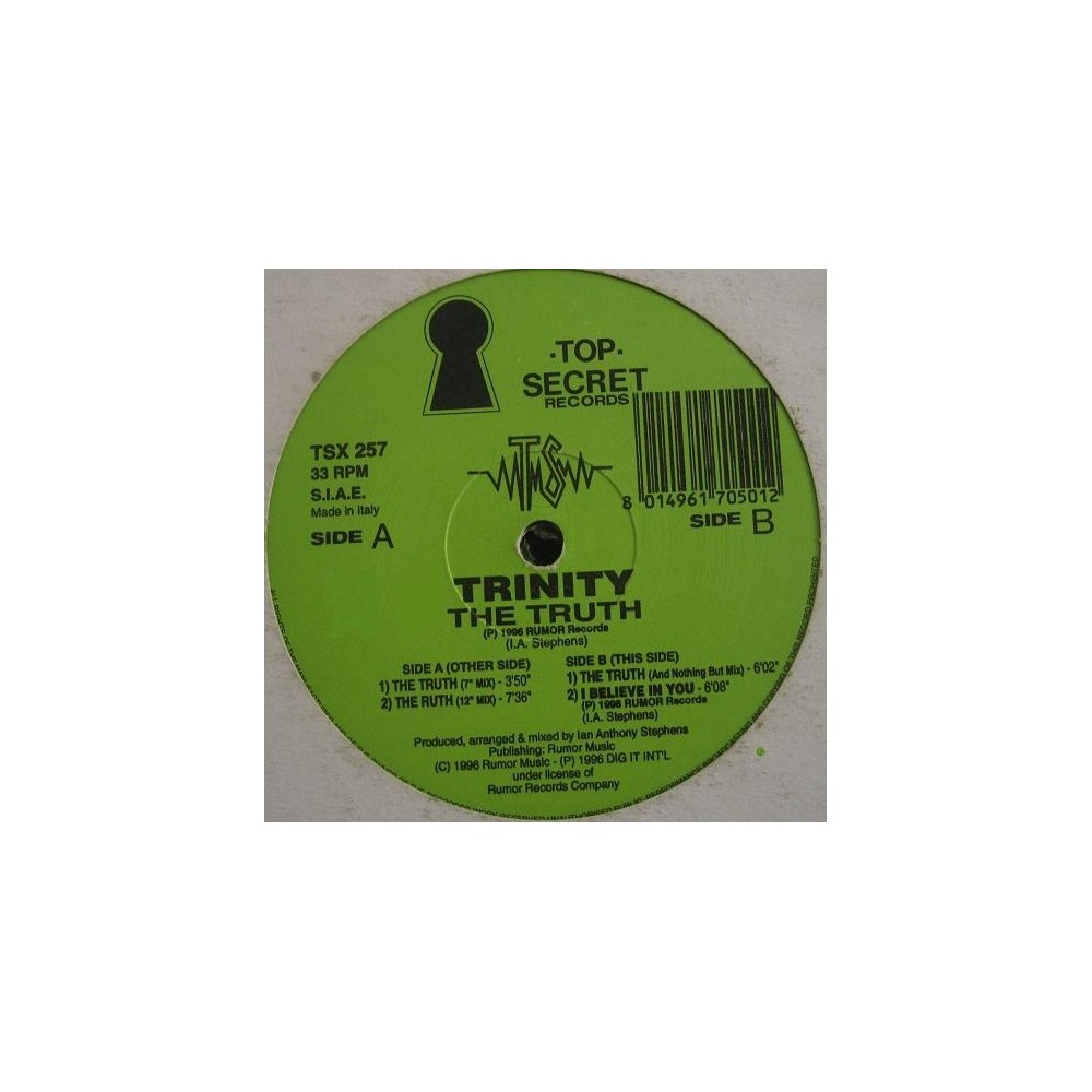 Trinity ‎– The Truth 