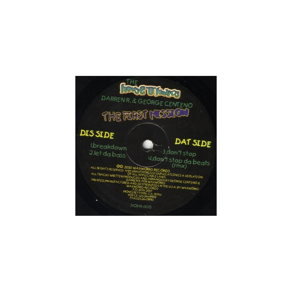 House O' Holics - The First Mission (IMPORTACIÓN)