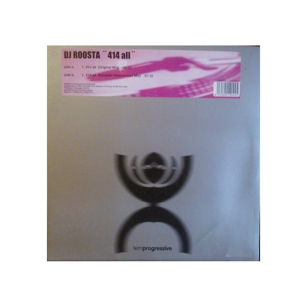 DJ Roosta ‎– 414 All (TEMPROGRESSIVE)