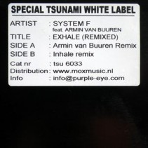 System F Feat. Armin van Buuren ‎– Exhale (Remixed) 
