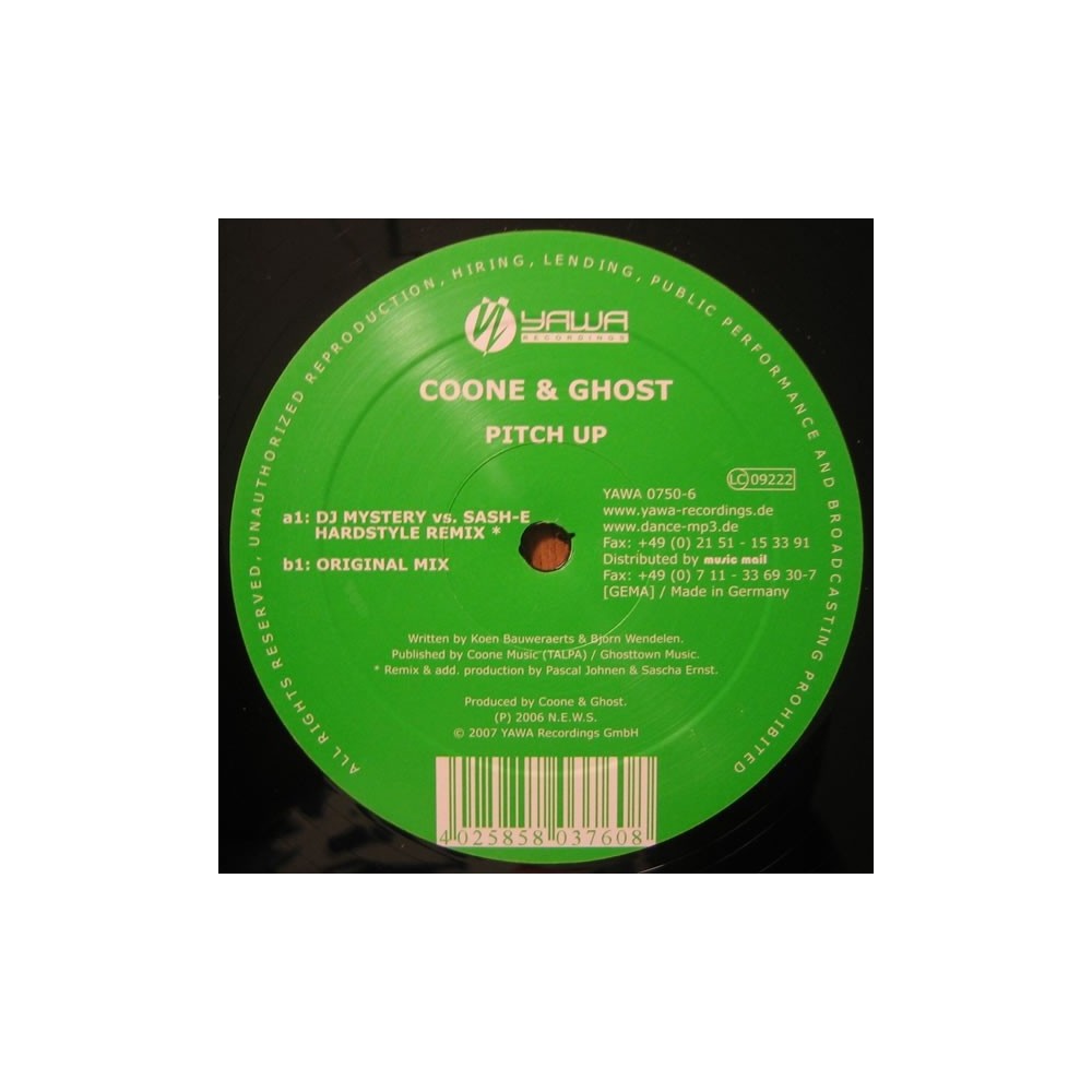 Coone & Ghost ‎– Pitch Up