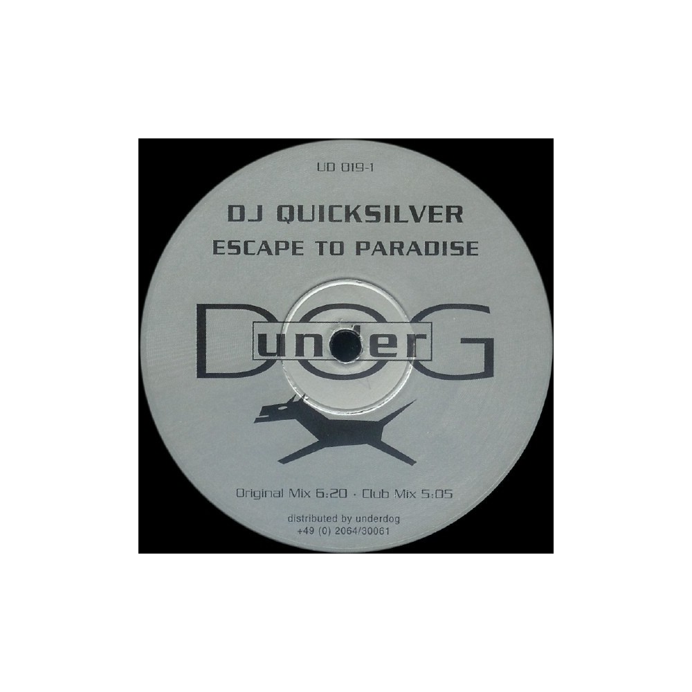 DJ Quicksilver ‎– Timerider 