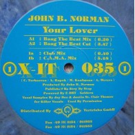  John B. Norman ‎– Your Lover 