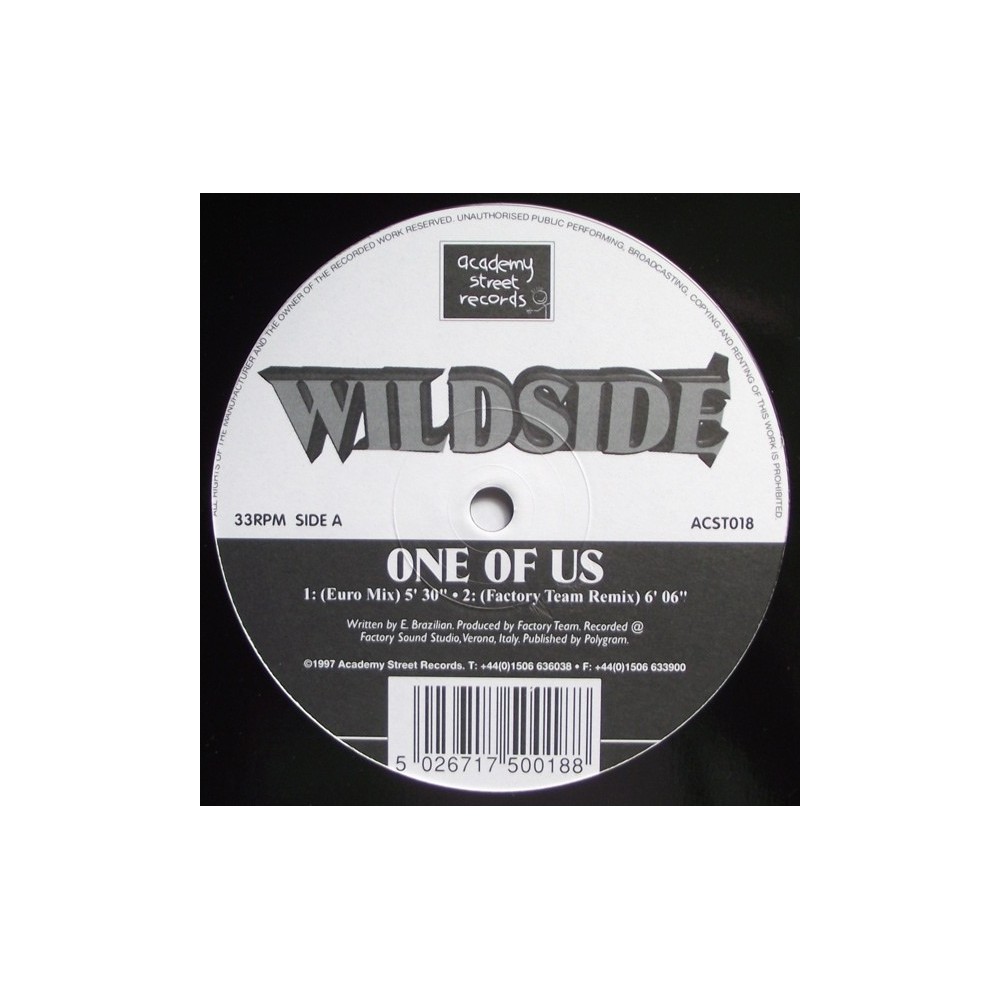Wildside - One Of Us
