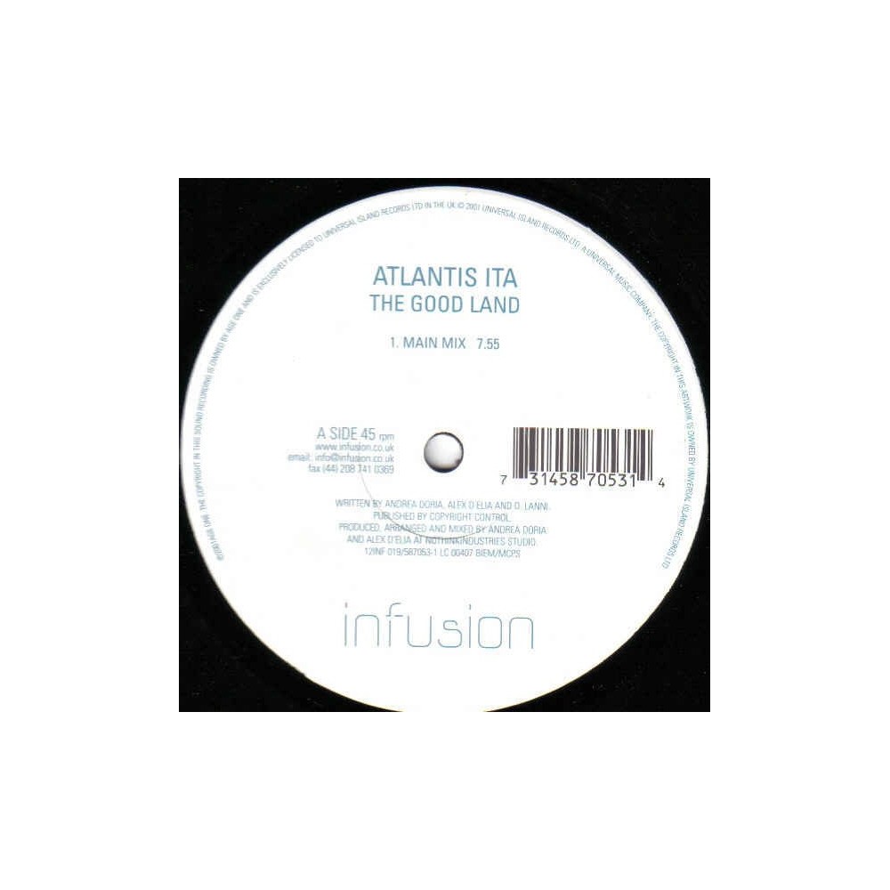 Atlantis Ita ‎– The Good Land 