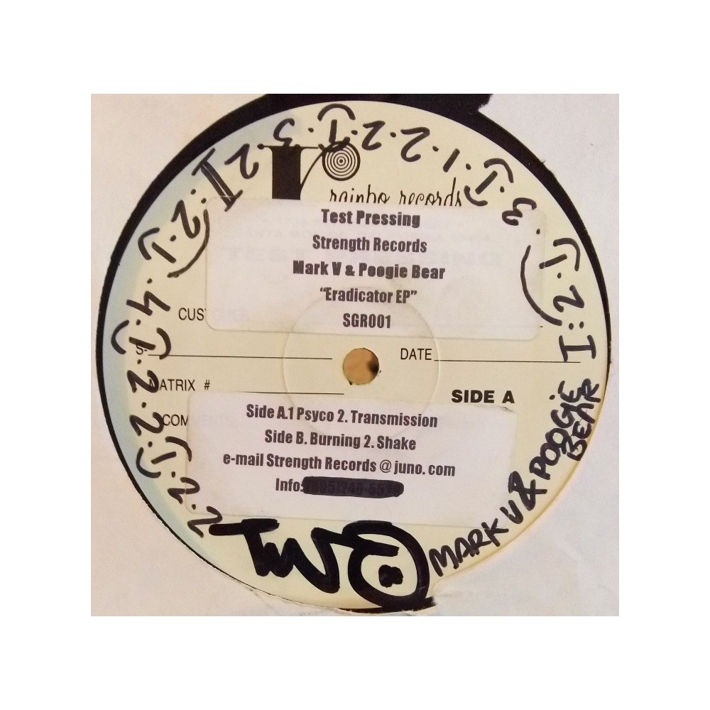 Mark V. & Poogie Bear ‎– Eradicator EP