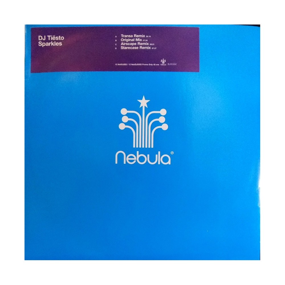 DJ Tiesto ‎– Sparkles (DISCO DOBLE)