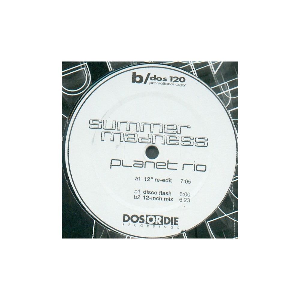 Summer Madness ‎– Planet Rio (DOS OR DIE)