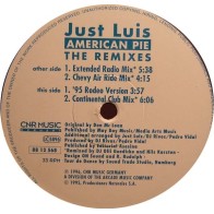  Just Luis ‎– American Pie (The Remixes) 