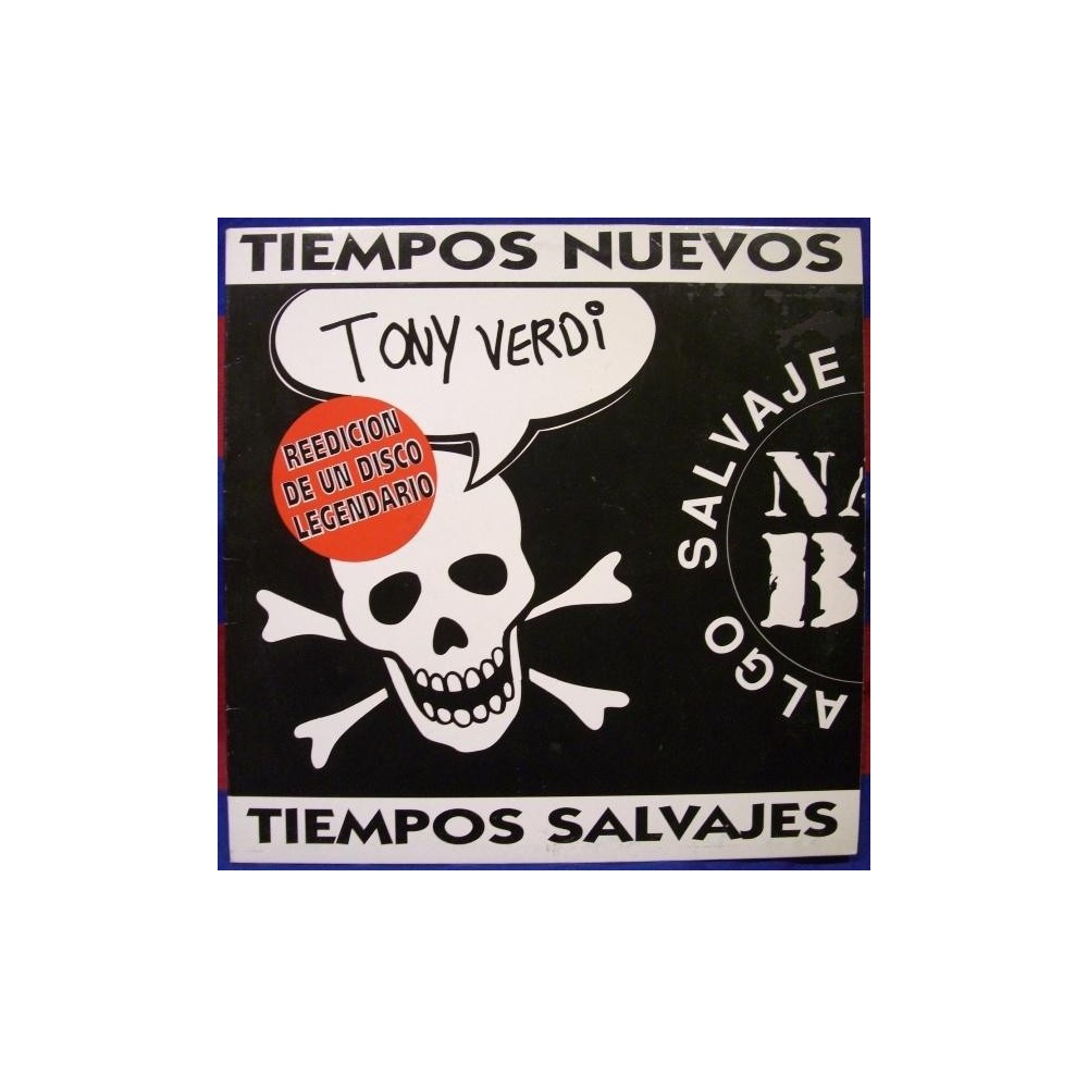 Tony Verdi - Tiempos Nuevos Tiempos Salvajes(2 MANO,REMEMBER 90'S)