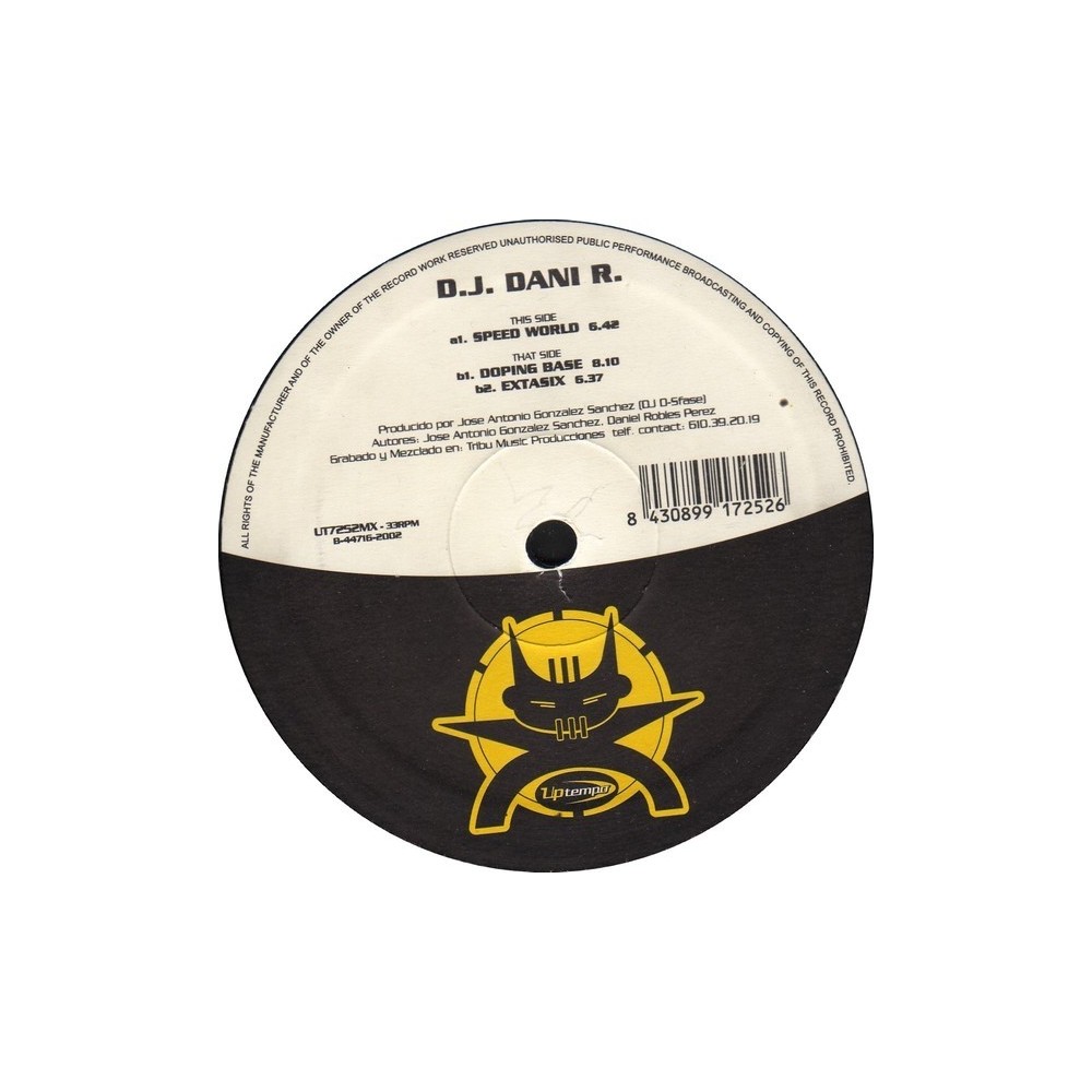 DJ Dani R ‎– Speed World 
